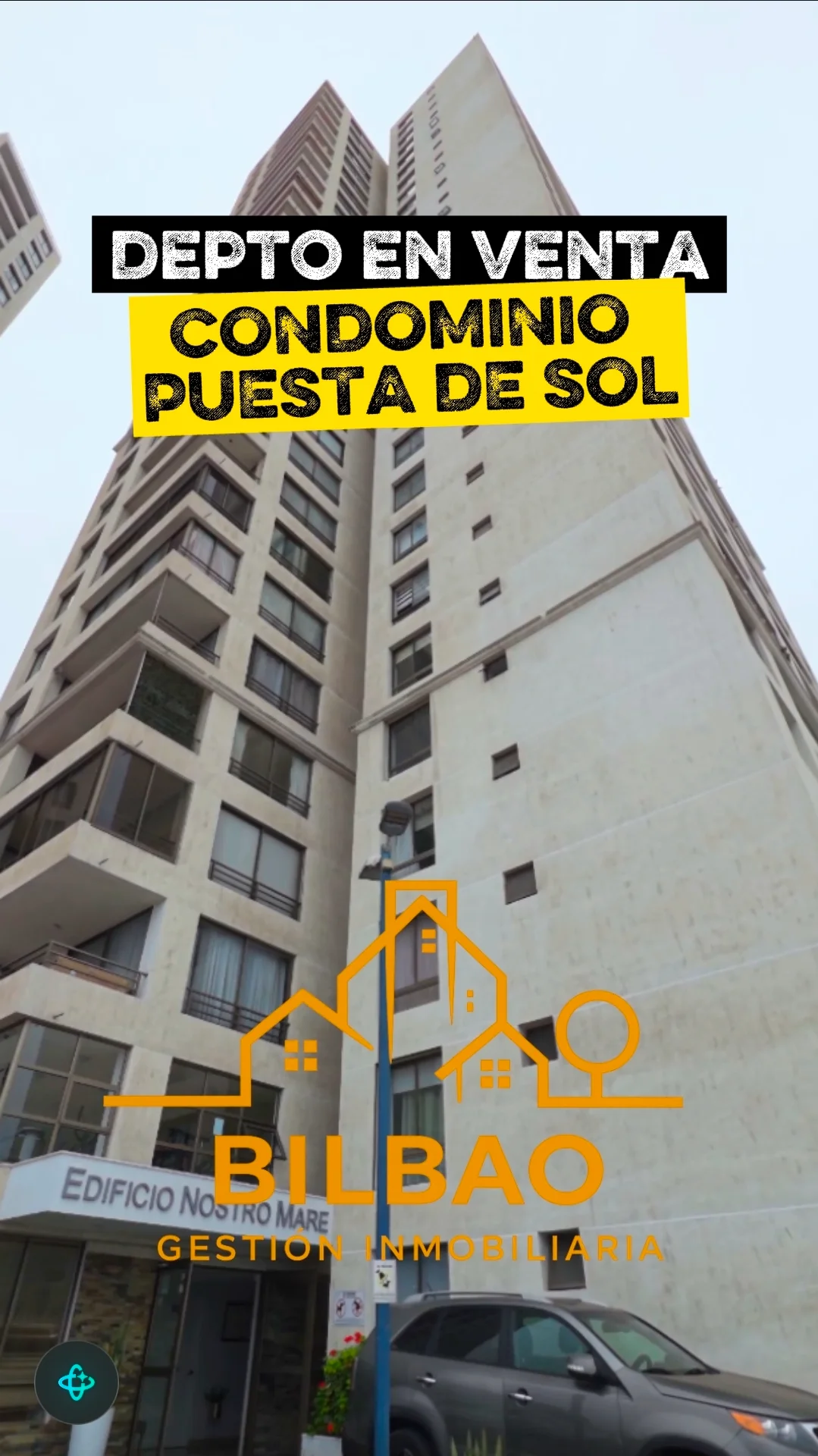 DEPTO EN VENTA CONDOMINIO PUESTA DE SOL IQUIQUE. 2D 2B ESTAC BOD 77 M2